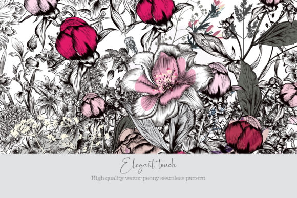 Elegant Touch Seamless Vector Pattern: A Timeless Design for Every Project