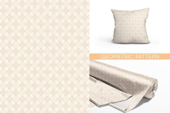 Geometric Creative Seamless Gold Pattern: A Versatile Design Element for Modern Creatives