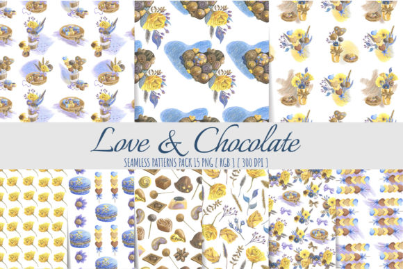 Hearts and Chocolates Pattern: A Versatile Design for Creative Projects