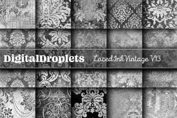 Laced Ink Vintage Vol. 13 Collection: A Timeless Addition to Your Creative Projects