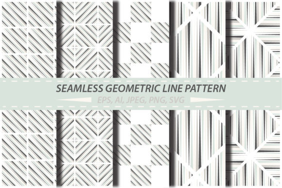 Seamless Geometric Line Pattern: A Versatile Design for Modern Applications