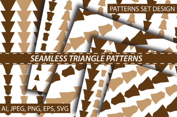 Seamless Triangle Pattern: A Versatile Design for Modern Creativity