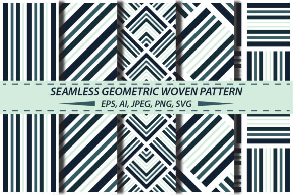Seamless Woven Pattern: A Versatile Design for Modern Creativity